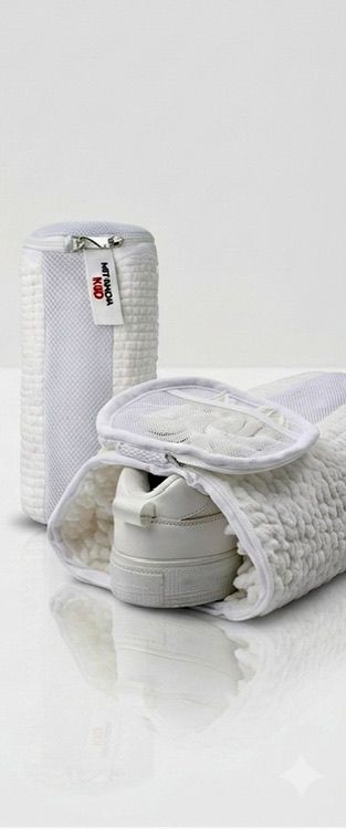 METANOIA KID Shoe Washing Bag — 2-Pack | Dual-Layer Chenille